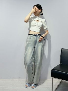 LAMさん（レディース・162cm）の夏コーディネート