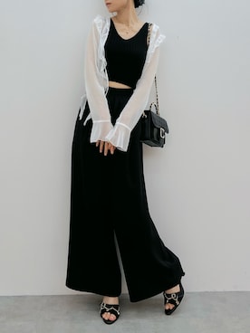 LAMさん（レディース・162cm）の夏コーディネート