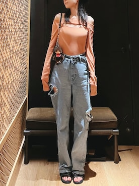 LAMさん(レディース・162cm)の秋コーディネート