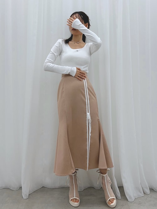 再入荷！》BACKリボンシアーブーツサンダル（サンダル）｜EATME