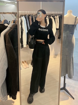 LAMさん(レディース・162cm)の冬コーディネート