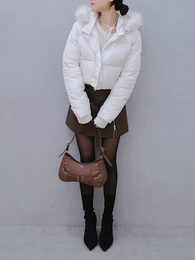 LAMさん（レディース・162cm）の冬コーディネート