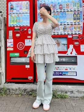 LAMさん(レディース・162cm)の夏コーディネート