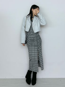 LAMさん（レディース・162cm）の秋コーディネート