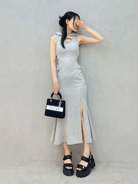 LAMさん(レディース・162cm)の春コーディネート