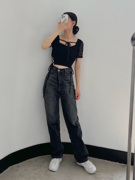 LAMさん（レディース・162cm）の夏コーディネート
