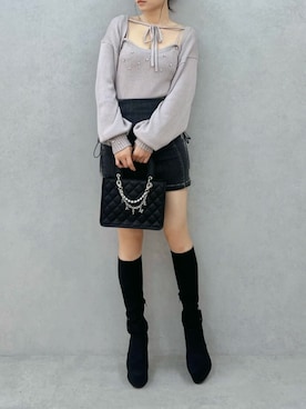 LAMさん(レディース・162cm)の秋コーディネート