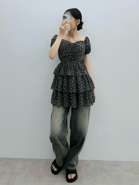 LAMさん(レディース・162cm)の夏コーディネート