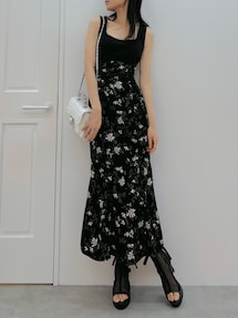 EATME フラワーマーメイドワンピース EATME ワンピース フラワーマーメイドワンピース : ZOZOTOWN