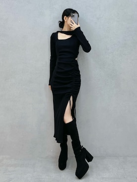 LAMさん(レディース・162cm)の秋コーディネート