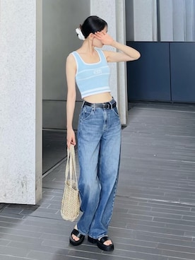 LAMさん（レディース・162cm）の夏コーディネート