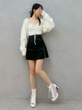 LAMさん（レディース・162cm）の冬コーディネート