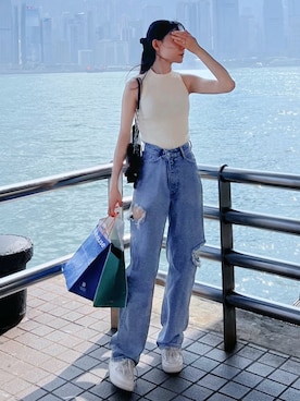 LAMさん（レディース・162cm）の秋コーディネート