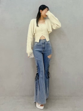 LAMさん（レディース・162cm）の冬コーディネート