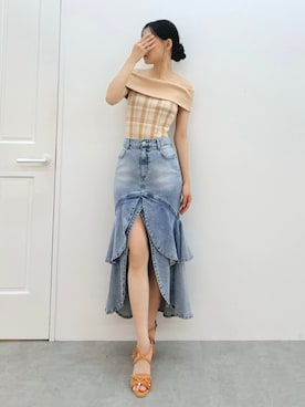 LAMさん(レディース・162cm)の夏コーディネート