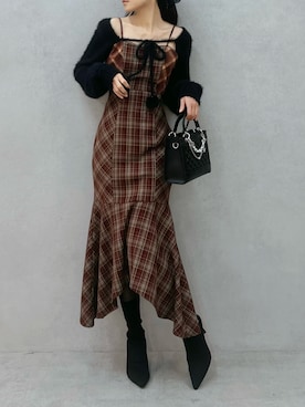 LAMさん（レディース・162cm）の秋コーディネート