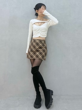 LAMさん（レディース・162cm）の秋コーディネート