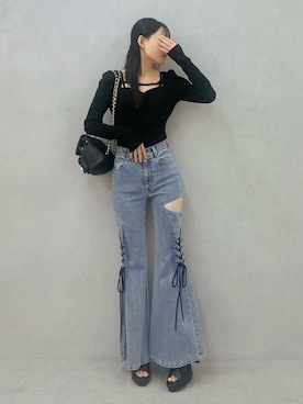 LAMさん（レディース・162cm）の冬コーディネート