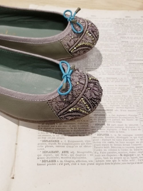 〈期間限定〉ミハエル　カカリア　フラットシューズ39 美品 BEARDSLEY｜《MEHER KAKALIA/ミハエルカカリア》フラット