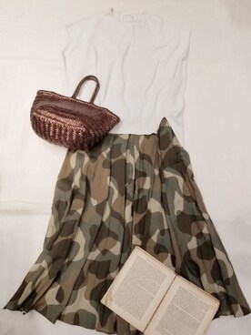 maricoonさん（レディース・165cm）の夏コーディネート