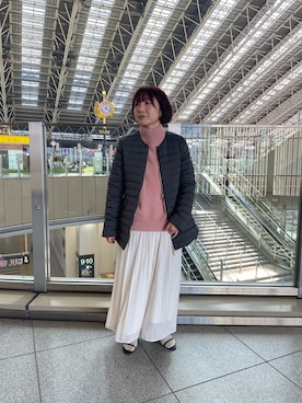 「TATRAS」｜「アイテム（ニット/セーター）」を使った、nolhamadaさん（レディース・153cm）の秋コーディネート
