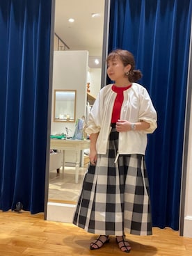 「30代ファッション」｜「アイテム（ブルゾン）」を使った、nolhamadaさん（レディース・153cm）の春コーディネート
