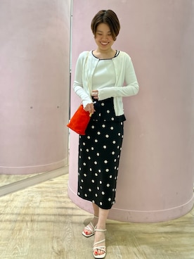 「NOLLEY’S（ノーリーズ）のアイテム」を使った、nol iwaiさん（骨格ストレート・レディース・159cm）の夏コーディネート