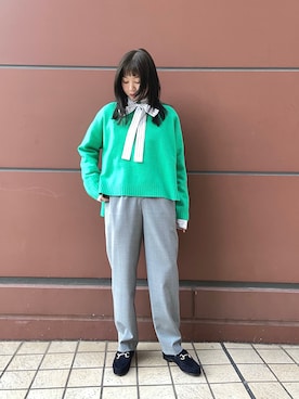 nol kubotaさん（レディース・154cm）の冬コーディネート