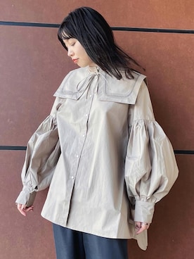 「Marilyn Moon（マリリンムーン）のアイテム」を使った、nol kubotaさん（レディース・154cm）の夏コーディネート