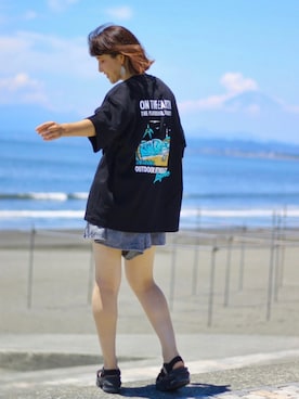 「Leyline」｜soe213さん（レディース・154cm）の夏コーディネート