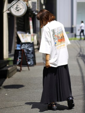 「Leyline」｜soe213さん（レディース・154cm）の夏コーディネート