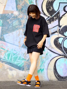 「AiRS（エアーズ）のアイテム」を使った、soe213さん（レディース・154cm）の夏コーディネート