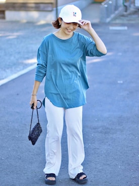 「Leyline」｜soe213さん（レディース・154cm）の夏コーディネート