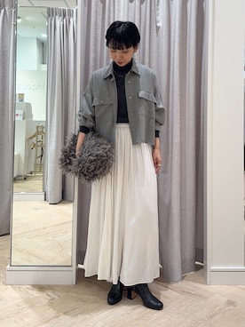 nol takemoriさん（骨格ウェーブ・レディース・154cm）の秋コーディネート
