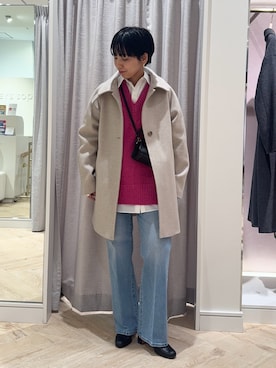 nol takemoriさん（骨格ウェーブ・レディース・154cm）の冬コーディネート