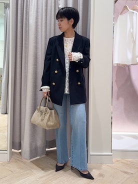 nol takemoriさん（レディース・154cm）の冬コーディネート