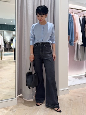 「154cm」｜nol takemoriさん（レディース・154cm）の夏コーディネート