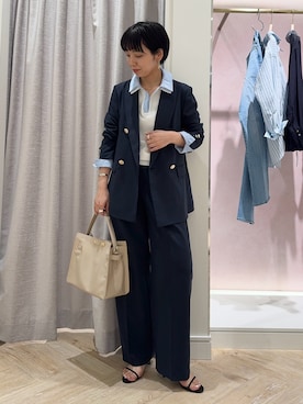 nol takemoriさん（レディース・154cm）の春コーディネート