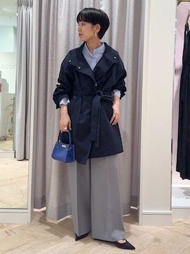 nol takemoriさん（レディース・154cm）の冬コーディネート