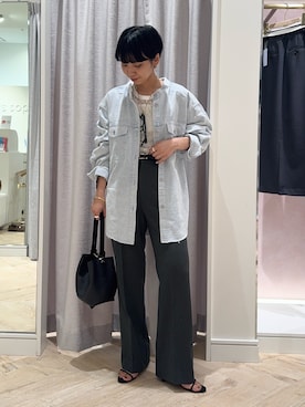 「154cm」｜nol takemoriさん（レディース・154cm）の秋コーディネート