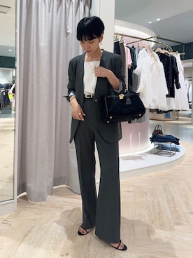 「154cm」｜nol takemoriさん（レディース・154cm）の秋コーディネート
