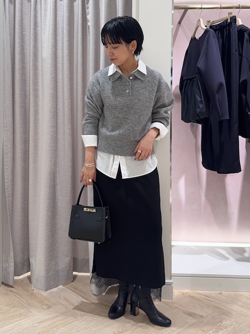 セール】レースレイヤードタイトスカート（スカート）｜NOLLEY'S Sophi