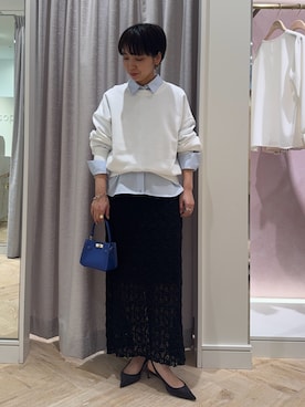 nol takemoriさん（レディース・154cm）の冬コーディネート