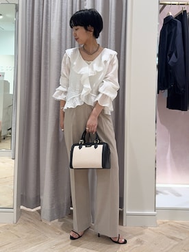 nol takemoriさん(レディース・154cm)の春コーディネート