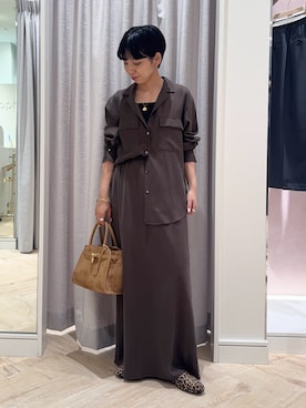 「ワントーンスタイル」｜nol takemoriさん（レディース・154cm）の秋コーディネート