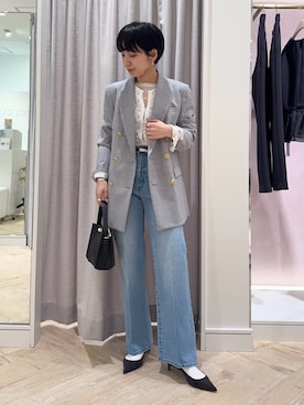 nol takemoriさん（レディース・154cm）の冬コーディネート