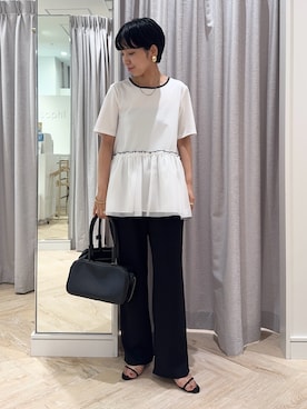 nol takemoriさん（レディース・154cm）の夏コーディネート