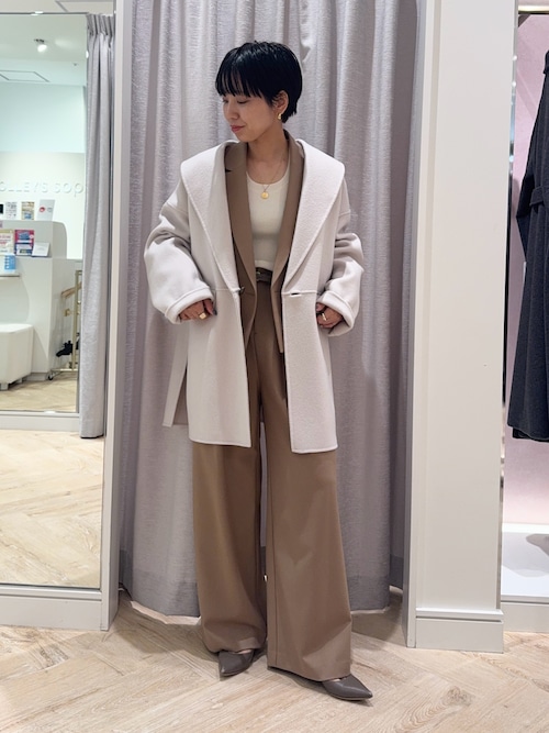 一部WEB限定色】SUPER140リバーショールコート（その他アウター