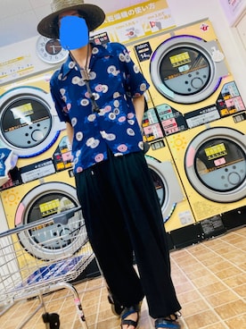 「DRIES VAN NOTEN（ドリスヴァンノッテン）のアイテム（サンダル）」を使った、youkai30さん（メンズ・170cm）の夏コーディネート