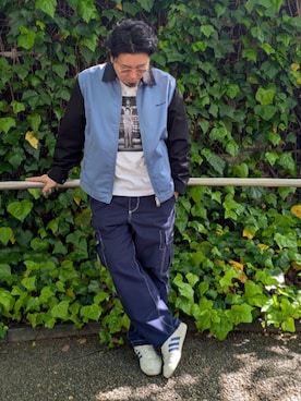 「Carhartt（カーハート）のアイテム」を使った、dama941さん（メンズ・177cm）の春コーディネート